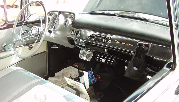57 Chevy Convertible Dash