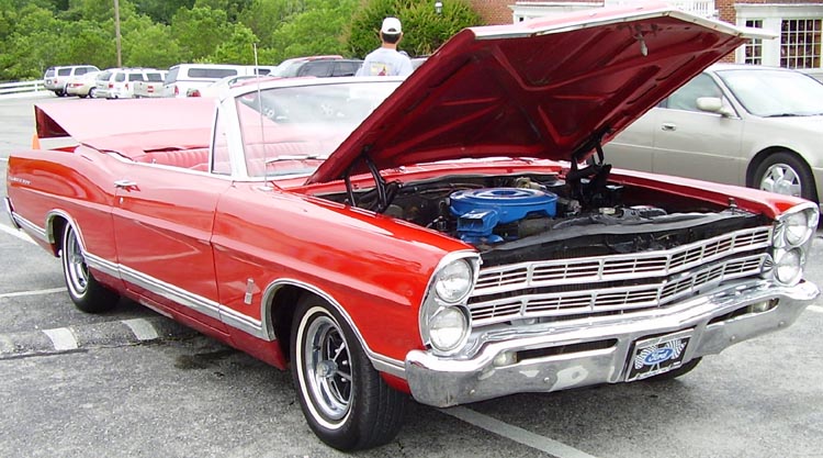 67 Ford Galaxie Convertible