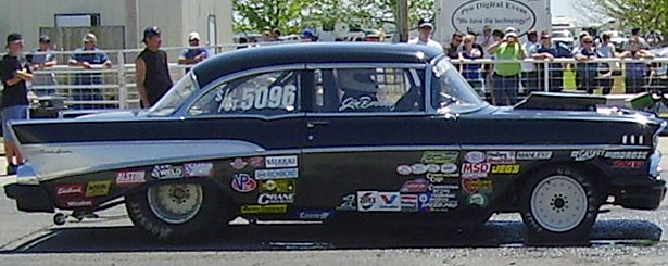 57 Chevy 2dr Sedan ProStreet